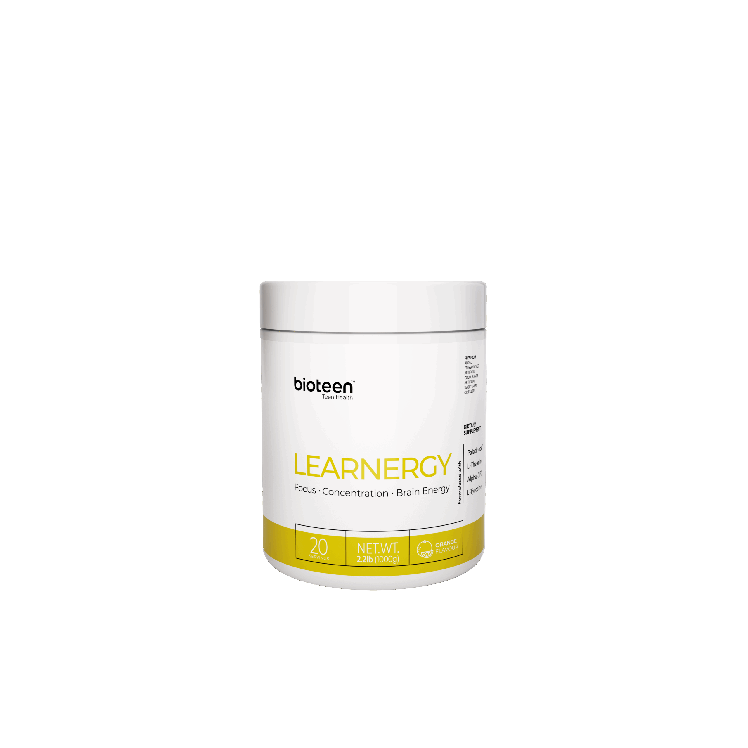 Learnergy Orange A product image of Learnergy Orange by Teen Health, a health supplement.